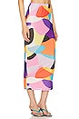 view 2 of 4 Abigail Skirt in Abstract Color Block