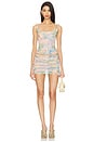 view 9 of 11 Martina Mini Skirt in Fog Field