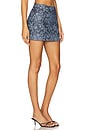 view 3 of 6 The Micro Mini Skirt in Lace Rinse Wash