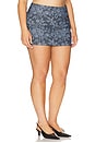 view 4 of 6 The Micro Mini Skirt in Lace Rinse Wash