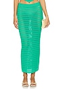 view 1 of 6 Dorota Skirt in Summer Grass