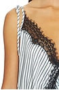 view 4 of 4 Kae Romper in Soft Stripe
