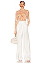 view 4 of 4 Zadie Top in Blush Checkerboard