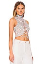 view 2 of 4 Gissel Crop Top in Pastel Geo