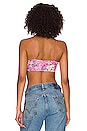 view 4 of 5 Penny Reversible Crop Top in Pink Paisley