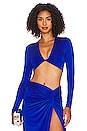 view 1 of 4 Nico Top in Cobalt Blue