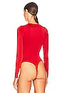 view 4 of 5 Brami Bodysuit in True Red