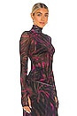 view 2 of 4 Zadie Top in Pink Spiral