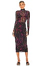 view 4 of 4 Zadie Top in Pink Spiral