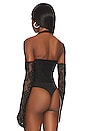 view 5 of 6 Evolve Bodysuit in Noir