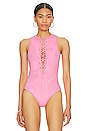 view 2 of 6 Sefia Bodysuit in Candy Pink