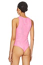 view 4 of 6 Sefia Bodysuit in Candy Pink