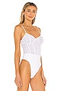 view 3 of 5 X REVOLVE Cora Bodysuit in Blanc