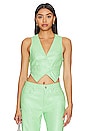 view 1 of 4 Lilet Vest Top in Key Lime