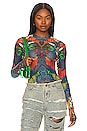 view 1 of 4 TOP MANCHES LONGUES KAYLEE in Fall Feather
