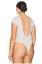view 8 of 10 Gosia Bodysuit in Heathered Oatmeal