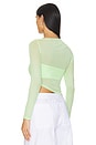 view 5 of 8 Linnie Top in Neon Mint