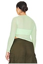 view 6 of 8 Linnie Top in Neon Mint