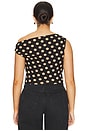 view 8 of 10 Eliza Top in Almond Dot