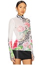 view 5 of 10 Zadie Top in Zebra Rose
