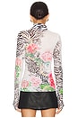 view 7 of 10 Zadie Top in Zebra Rose