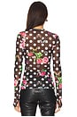 view 5 of 8 Kaylee Top in Rose Dot