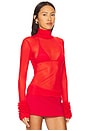 view 3 of 8 Helena Top in Risky Red