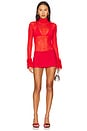 view 7 of 8 Helena Top in Risky Red