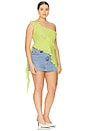 view 4 of 8 Vivica Top in Sunny Lime