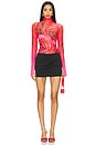 view 9 of 10 Zadie Top in Organic Rose