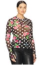 view 4 of 10 Kaylee Top in Rose Dot