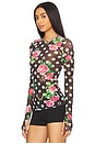view 5 of 10 Kaylee Top in Rose Dot