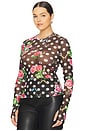 view 6 of 10 Kaylee Top in Rose Dot
