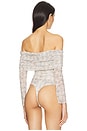 view 4 of 5 Maxine Bodysuit in Lace Plaid