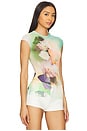 view 2 of 5 Nina Top in Sunbeam Floral