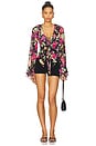 view 4 of 4 Cadence Top in Dusted Floral