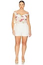 view 10 of 11 Alexis Chrochet Lace Bodysuit in Romance Rose