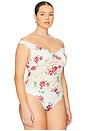 view 6 of 11 Alexis Chrochet Lace Bodysuit in Romance Rose