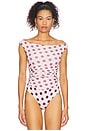 view 3 of 10 Mona Bodysuit in Rose Dot