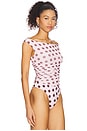 view 5 of 10 Mona Bodysuit in Rose Dot