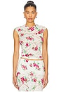 view 1 of 5 Nina Crochet Lace Top in Romance Rose