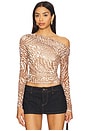view 1 of 11 Barry Top in Taupe Animal