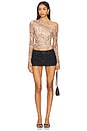 view 9 of 11 Barry Top in Taupe Animal