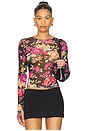 view 1 of 4 Kaylee Top in Dusted Floral