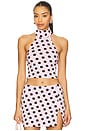 view 1 of 8 Anira Top in Rose Dot