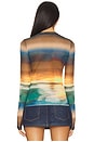 view 3 of 4 Kaylee Top in Ocean Ombre