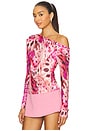 view 3 of 5 Barry Top in Berry Butterfly
