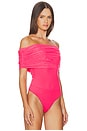 view 5 of 10 Divya Bodysuit in Strawberry