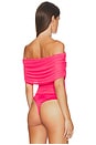 view 7 of 10 Divya Bodysuit in Strawberry