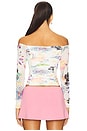 view 3 of 4 Odilla Off The Shoulder Top in Summer Convo